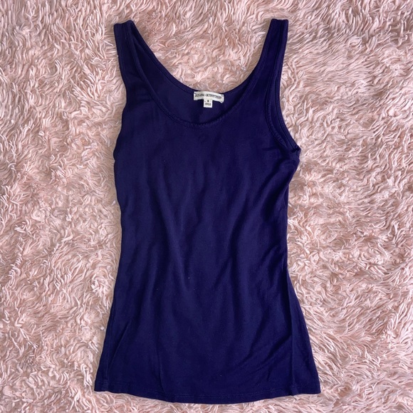 NAVY BLUE BASIC TANK TOP · SIZE S - Picture 4 of 4